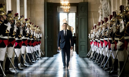 Tổng thống Pháp Emmanuel Macron.